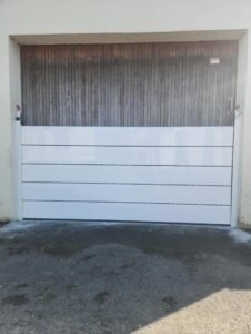 Anti-flooding system for garage entrances