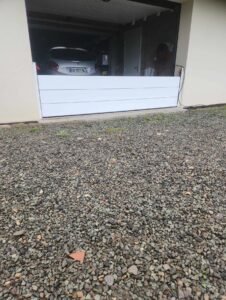 Anti-flooding system for garage entrances