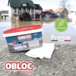 sacos anti inundación OBLOC en cubo, producto fabricado en Francia